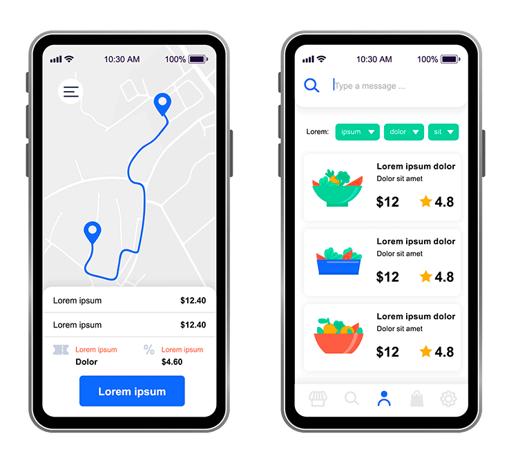 Étude de cas : Application de livraison